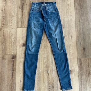 Hudson high rise skinny jeans